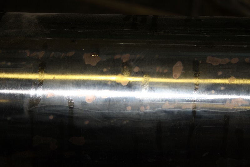 Восстановление рабочей  поверхности боковых цилиндров пресс-ножниц Copex 